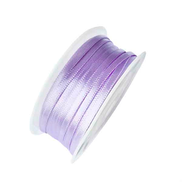 Satijn lint violet 4 mm