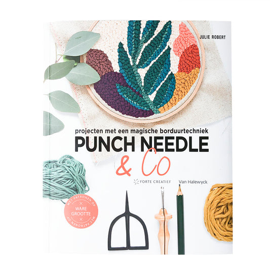 Punch needle en Co - Boek Julie Robert