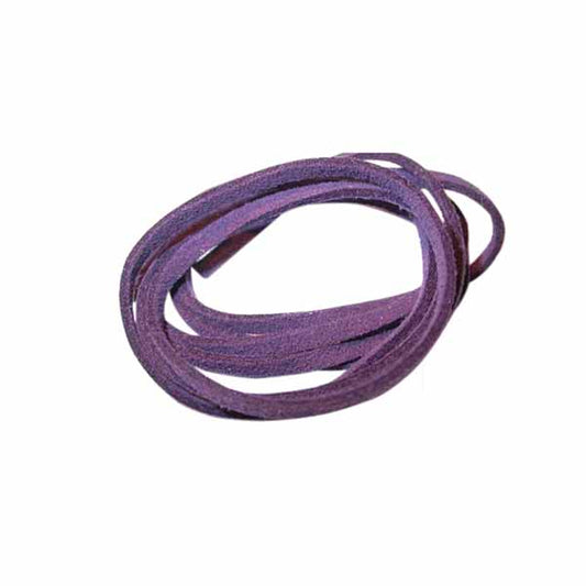 Purple artificial Suede Lace 3 mm