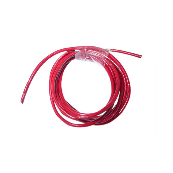 Rood leren veter 1,5 mm