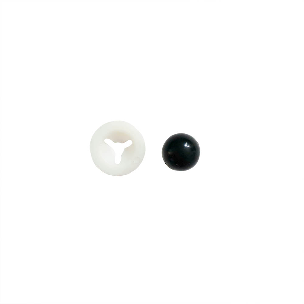 Black safety eyes 8 mm - per couple